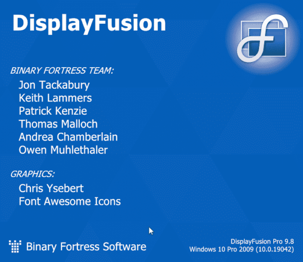 DisplayFusionPro DisplayFusionPro